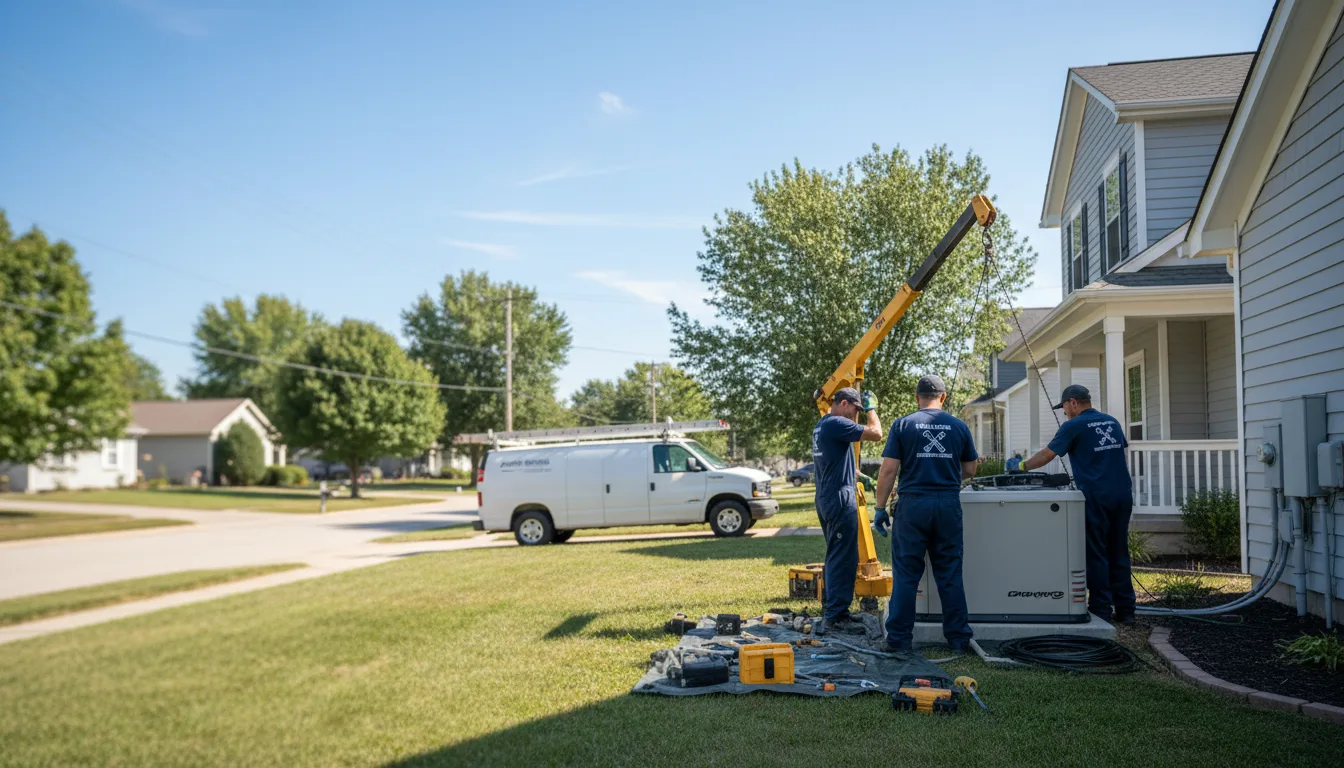 Generator Installation in Wellston, OK near me